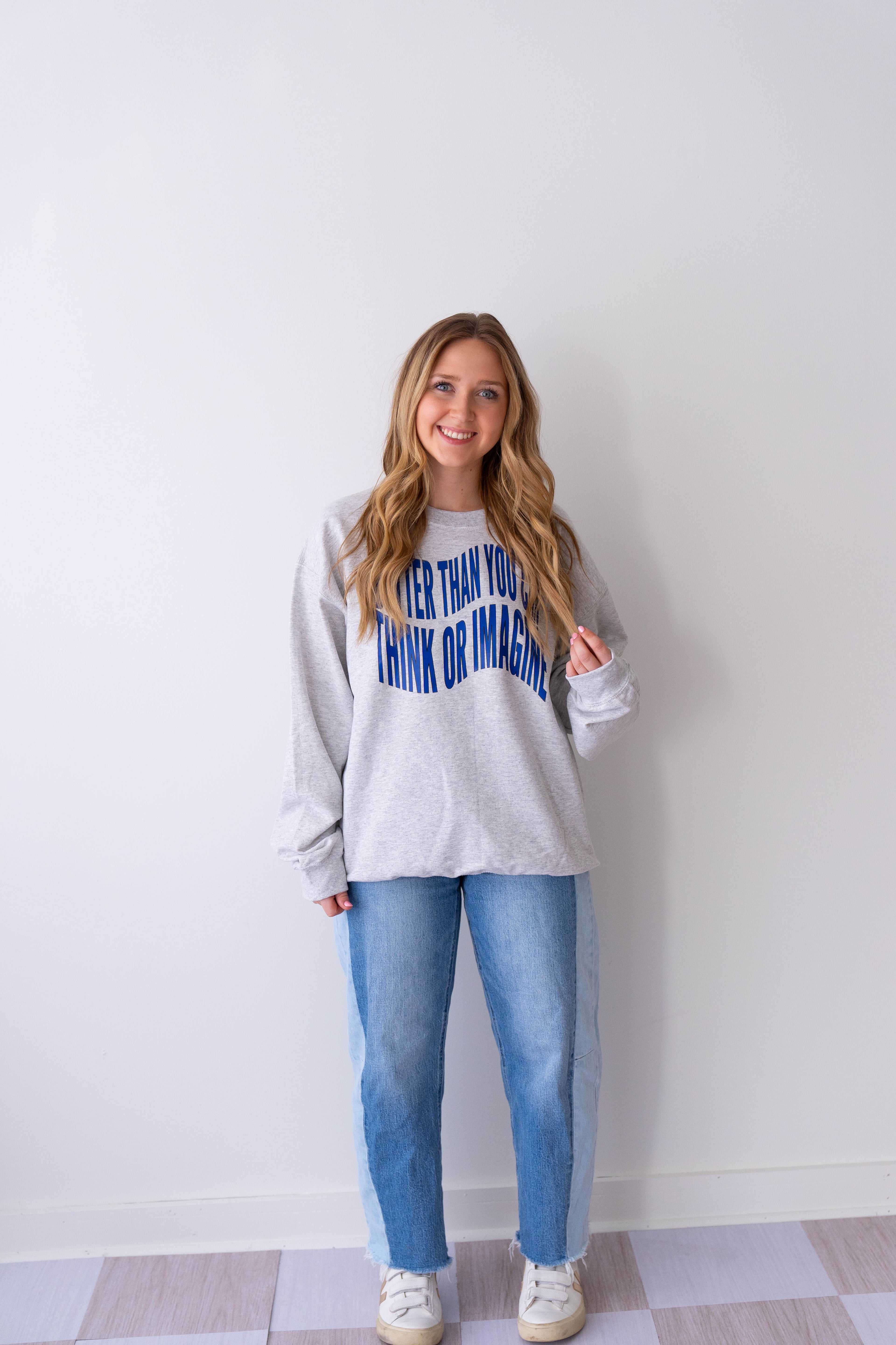 Better Than You Can Think... Ash Crewneck