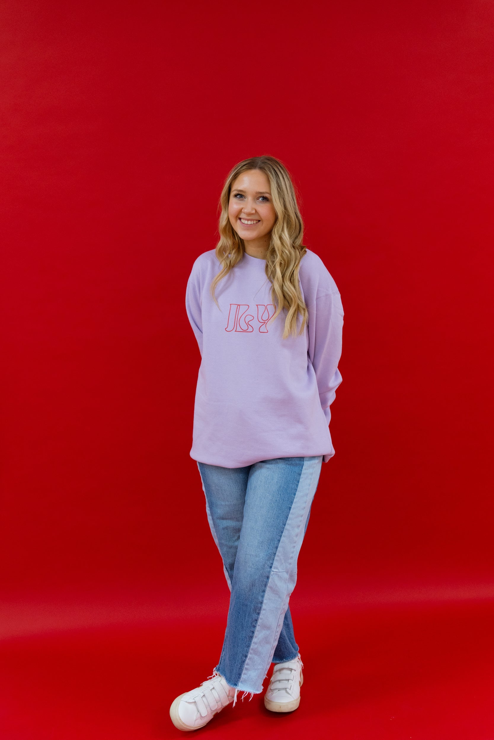 JLY Lavender Crewneck