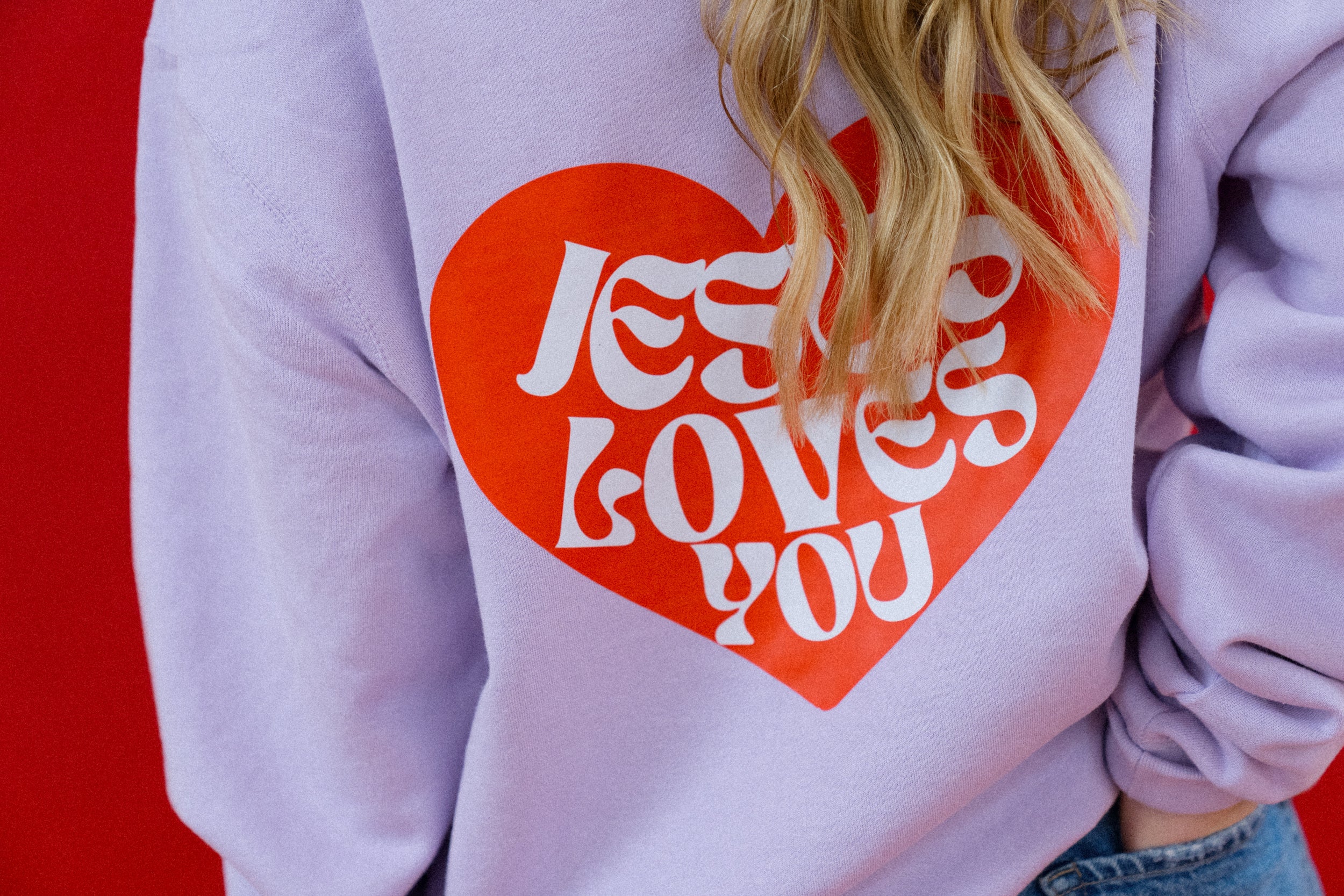 JLY Lavender Crewneck