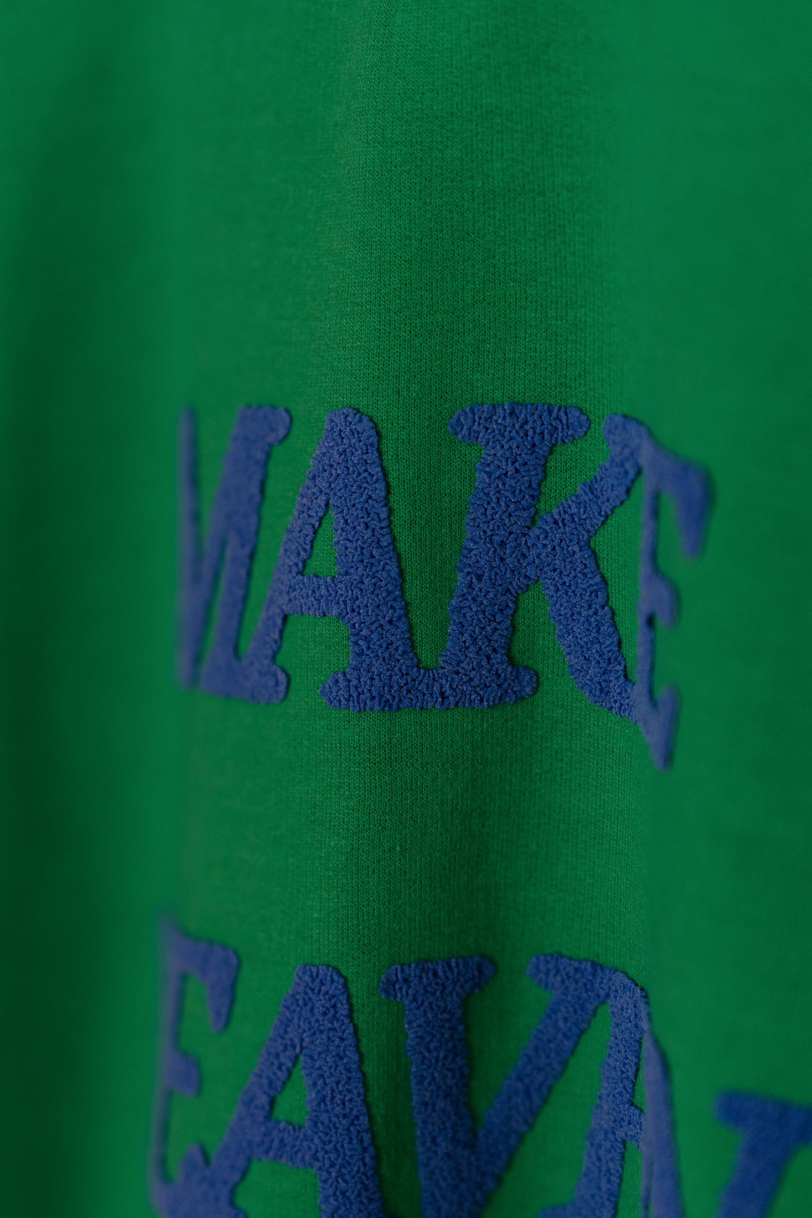 MAKE HEAVEN CROWDED CREWNECK - Green