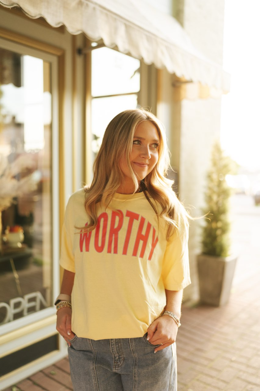 "Worthy" Tee