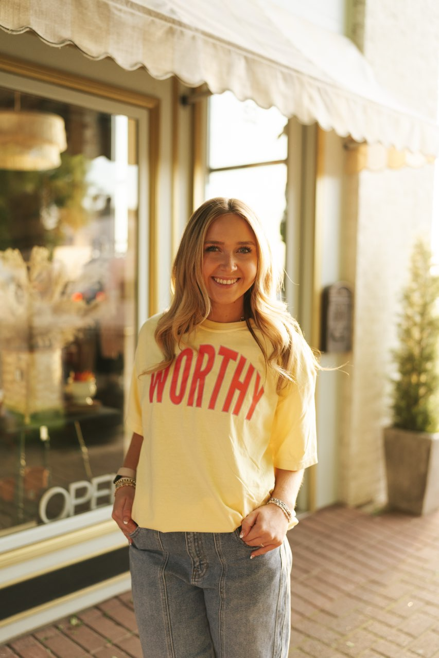 "Worthy" Tee