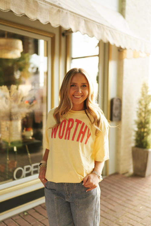 "Worthy" Tee
